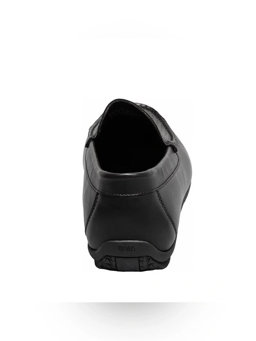 Stacy Adams Black Perforated Slip-On Loafers Size 13